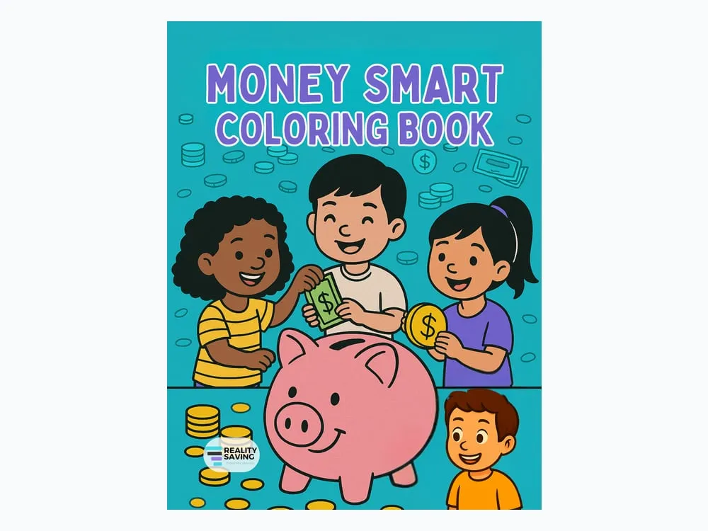 Cover of the Money Smart Coloring Book